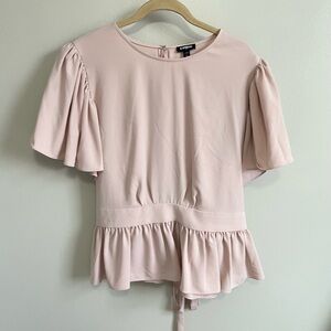 Express pale pink women's blouse